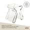 Umbra 17" x 17" Clear Magino Stool with Magazine Rack